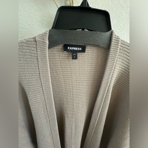 Cozy Ribbed Knit Open-Front Cardigan - Picture 4 of 4